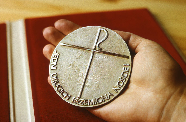 medalla conmemorativa de plata